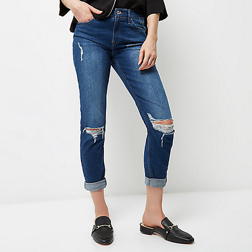 green river island heels,jacques-vertuk Uk Shoes Dark blue wash ripped Ashley boyfriend jeans Seasonal Offers Sale women