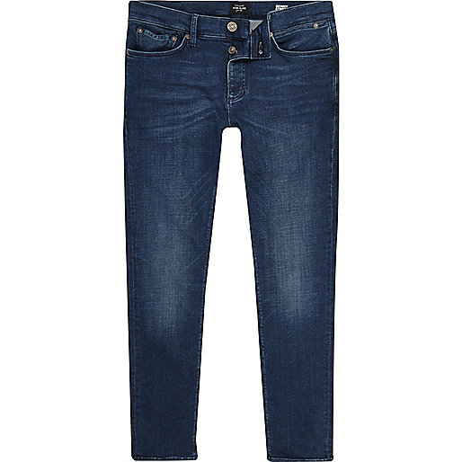 jacques-vertuk Dark blue wash Sid skinny jeans 293844 men Jeans