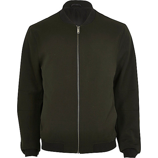 jacques-vertuk Dark green bomber jacket 298464 men Coats / Jackets