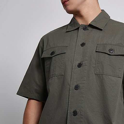 river island shirt jumper dress,jacques-vertuk Black Sale Dark green Design Forum short sleeve shirt Shirts Sale men