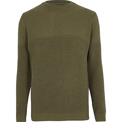 river island cream blazer,jacques-vertuk Online Dark green textured knit slim fit sweater men 301606