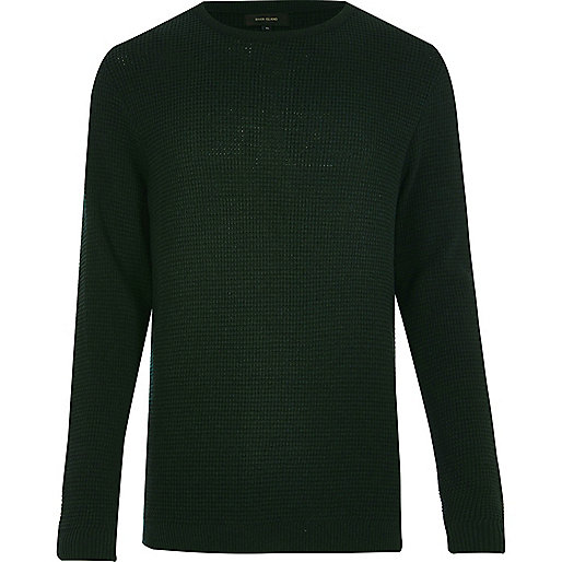 river island long dresses sale,jacques-vertuk Nederland Shop Online Dark green textured waffle sweater Sweaters / Cardigans Sale men