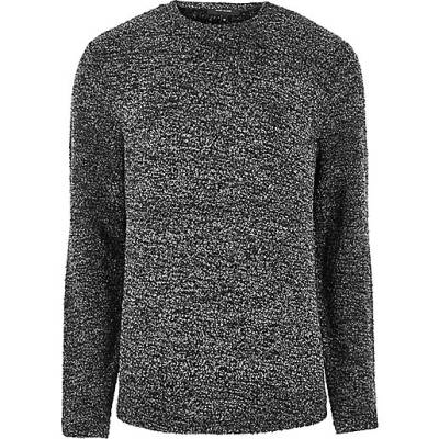 jacques-vertuk Dark grey bouclé sweatshirt 299450 men Hoodies / Sweatshirts