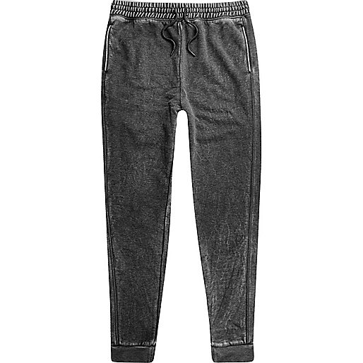 jacques-vertuk Dark grey burnout joggers 301202 men Joggers