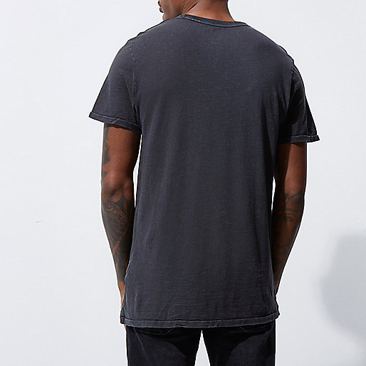 river island cargo trousers,T jacques-vertuk Dark grey Jack & Jones Vintage print T-shirt T-shirts T-Shirts / Tanks men