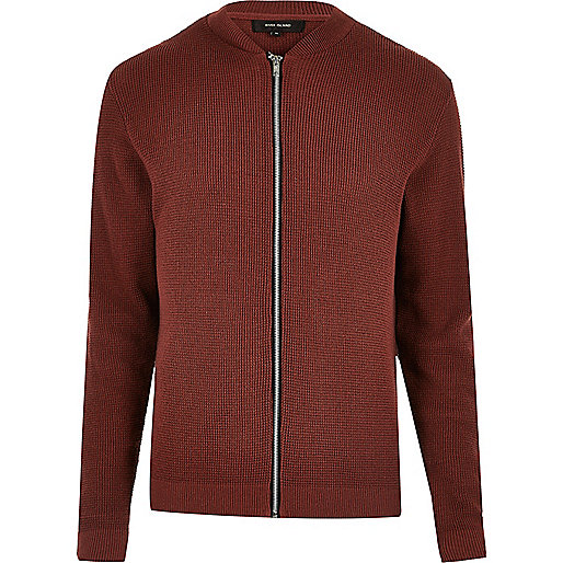 river island leopard print coat,jacques-vertuk Ireland Dark orange textured knit bomber jacket men 298042