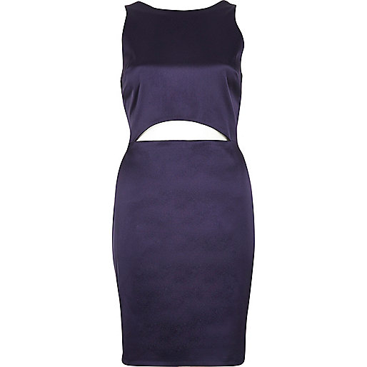 jacques-vertuk Dark purple cut-out mini dress 696785 women Dresses