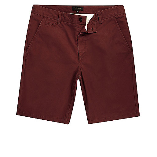 jacques-vertuk Dark red chino shorts 301417 men Shorts