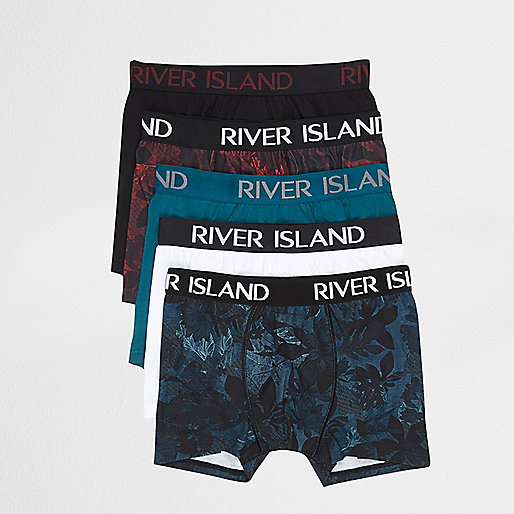 river island mini back pack,jacques-vertuk Products Dark red floral print trunks multipack Trunks Underwear men