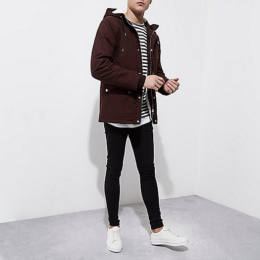 river island animal print wrap dress,jacques-vertuk Jeans Ireland Dark red hooded parka Coats Coats / Jackets men