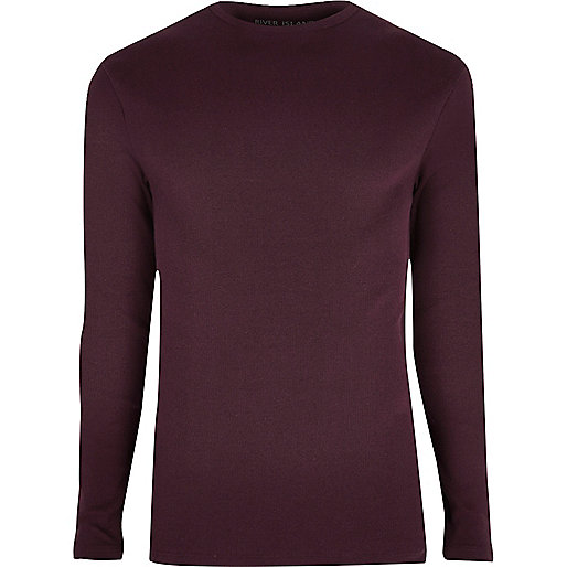 river island orange bag,jacques-vertuk Store Times Dark red slim fit long sleeve T-shirt Long Sleeve T-Shirts T-Shirts / Tanks men