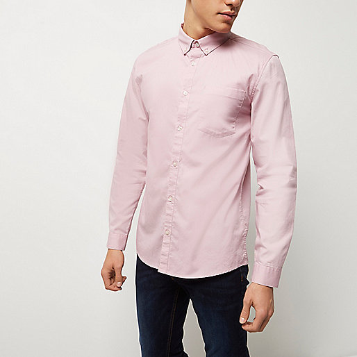 river island sale,jacques-vertuk UK Dusty pink casual Oxford shirt men 298628