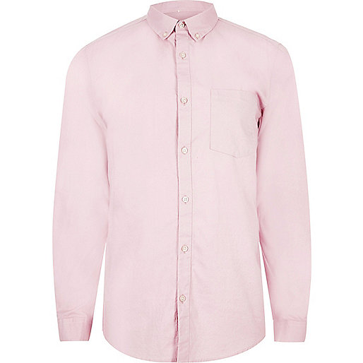 jacques-vertuk Dusty pink casual Oxford shirt 298628 men Shirts