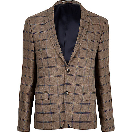 mustard dress river island,jacques-vertuk London Ecru checked cropped skinny suit jacket men 295175