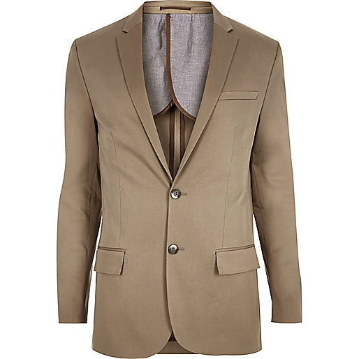 jacques-vertuk Ecru skinny suit jacket 290554 men Suits