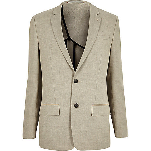 jacques-vertuk Ecru slim blazer 290220 men Blazers