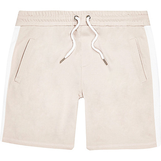 jacques-vertuk Ecru stripe casual shorts 297639 men Shorts