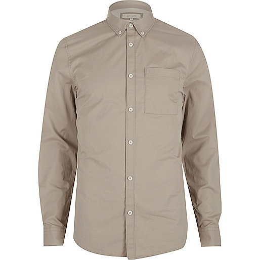 peep toe boots river island,Ladies Tops jacques-vertuk Ecru twill button-down shirt Shirts Sale men