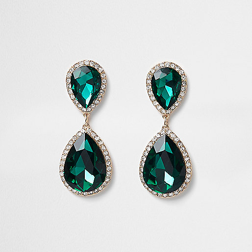 river island gingham,jacques-vertuk Online Emerald green pendant dangle earrings women 704600