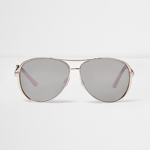 river island man intense,jacques-vertuk Ireland Gold tone aviator sunglasses women 695298