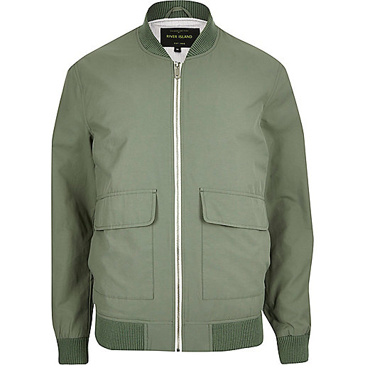 jacques-vertuk Green bomber jacket 291655 men Coats / Jackets