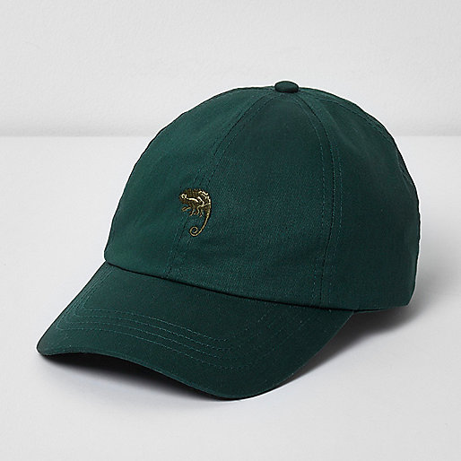 jacques-vertuk Green chameleon baseball cap 301880 men Accessories Hats