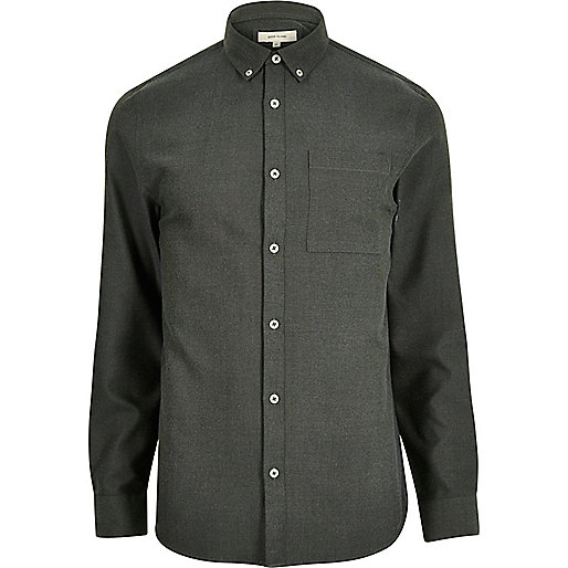 jacques-vertuk Green flannel long sleeve shirt 292899 men Shirts