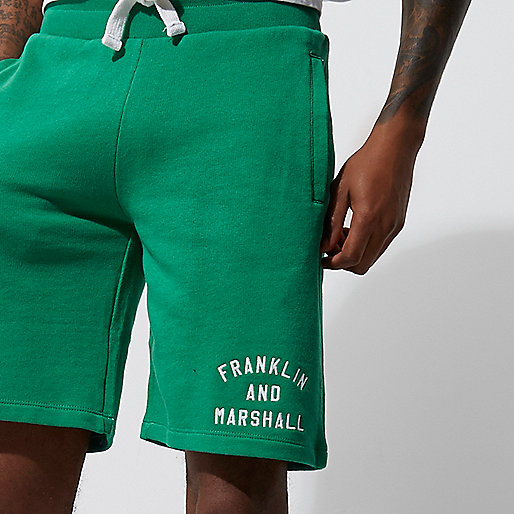 river island boucle bag,jacques-vertuk T Shirt Sale Green Franklin & Marshall fleece shorts Casual Shorts Shorts men