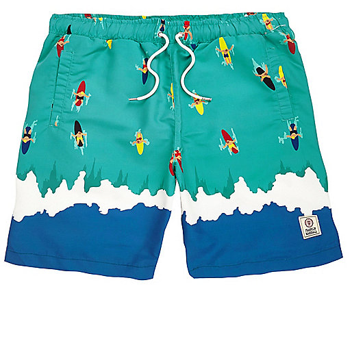 river island block heels,jacques-vertuk I Green Franklin & Marshall print swim trunks Swim Trunks Shorts men