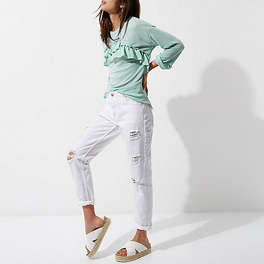 river island wallet sale,Shopping Online jacques-vertuk Green frill front top Plain T-Shirts / Tanks T-Shirts & Tanks Tops women