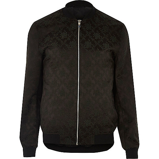 river island bodycon,jacques-vertuk Nederland Shop Online Green jacquard bomber jacket Coats / Jackets Sale men