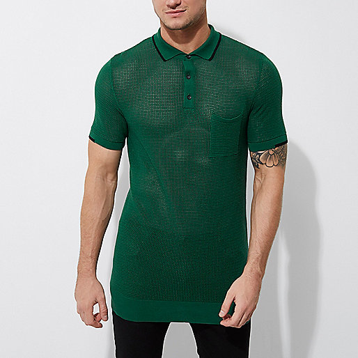 river island silver glitter bag,jacques-vertuk Latest Fashion Green mesh muscle fit polo shirt Polo Shirts men