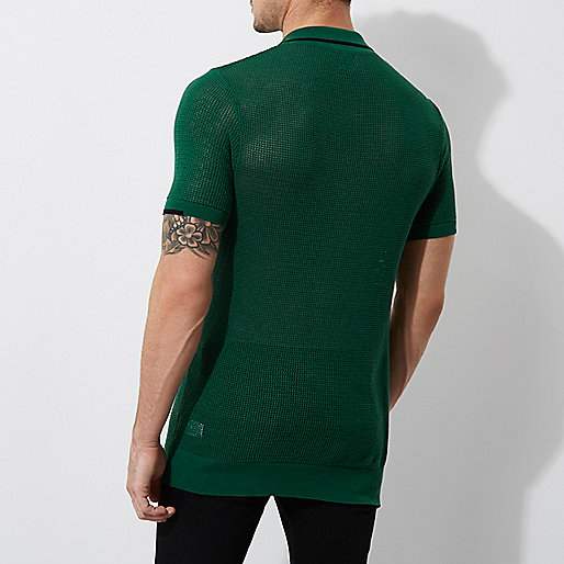 river island silver glitter bag,jacques-vertuk Latest Fashion Green mesh muscle fit polo shirt Polo Shirts men