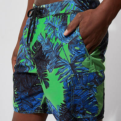 river island super skinny jeans,jacques-vertuk Womens Green palm print swim trunks Shorts Sale men