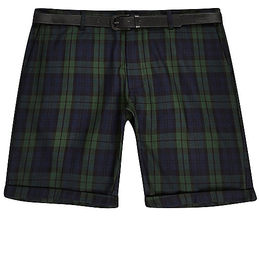 river island mesh dress,jacques-vertuk In Uk Green plaid belted shorts Shorts Sale men