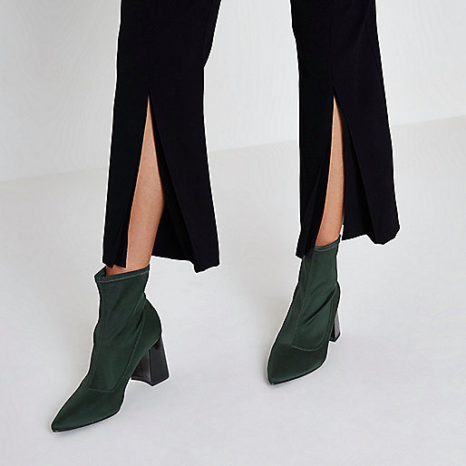 river island black and gold trainers,jacques-vertuk Fashion Green scuba pointed sock heels Boots Shoes / Boots women