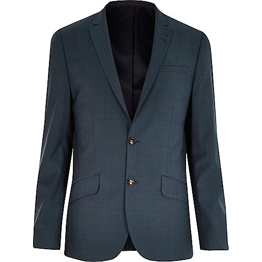 jacques-vertuk Green slim suit jacket 285156 men Blazers