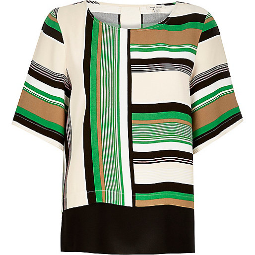 river island luggage bag,jacques-vertuk UK Green stripe t-shirt women 684245