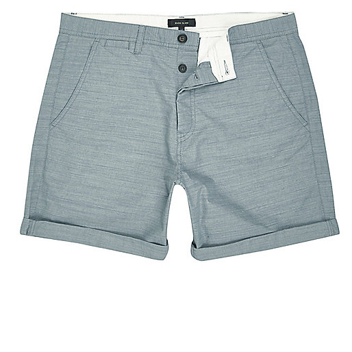 jacques-vertuk Green textured slim fit shorts 299238 men Shorts