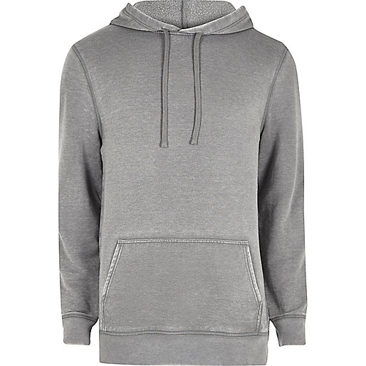 jacques-vertuk Grey burnout hoodie 298858 men Hoodies / Sweatshirts Hoodies