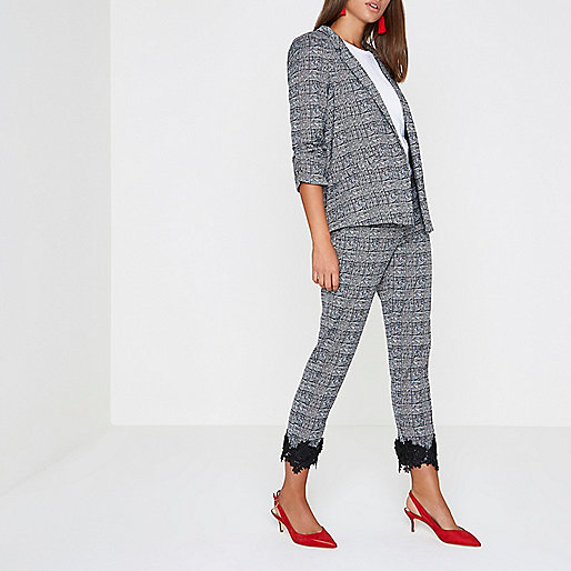 sandals from river island,jacques-vertuk Sale Grey check bar cuff blazer women 709839