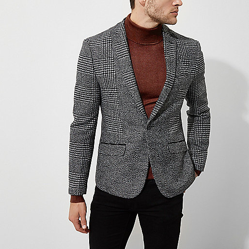 river island padded jacket,jacques-vertuk London Grey check skinny blazer men 301706