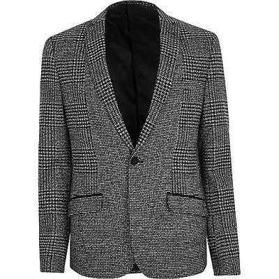 river island navy velvet dress,jacques-vertuk Suits Grey check skinny blazer Blazers men