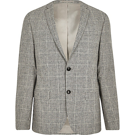 river island batwing,jacques-vertuk UK Sale Grey check skinny fit suit jacket men 299916