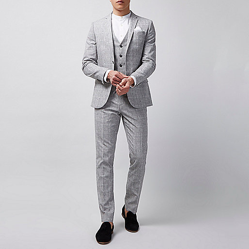 river island ladies bags sale,Web jacques-vertuk Grey check slim fit suit jacket Suits Sale men