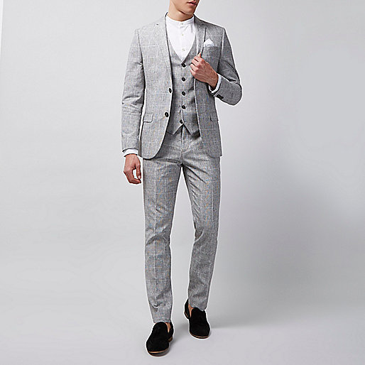 river island animal print heels,jacques-vertuk Sale Grey check slim fit suit jacket men 299914