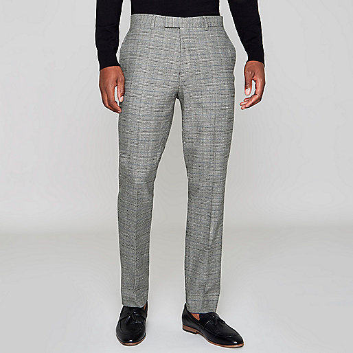 dogtooth bag river island,jacques-vertuk Sale Grey check stretch slim fit suit jacket men 301851