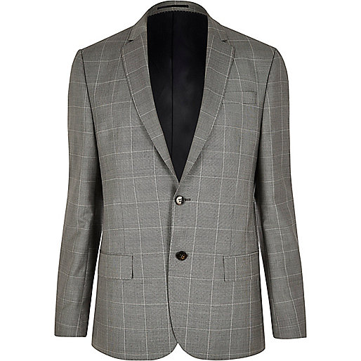 river island green suede bag,jacques-vertuk Online Grey check suit jacket men 292672