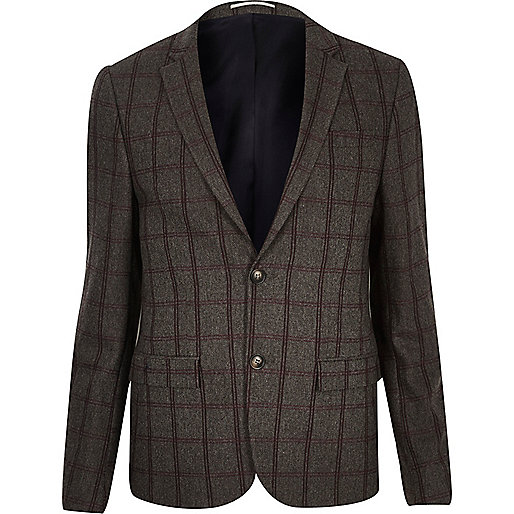 neon pink dress river island,jacques-vertuk South Africa Grey checked cropped skinny suit jacket men 295177