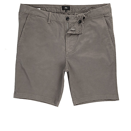 river island city centre,Shopping jacques-vertuk Grey chino shorts Casual Shorts Shorts men